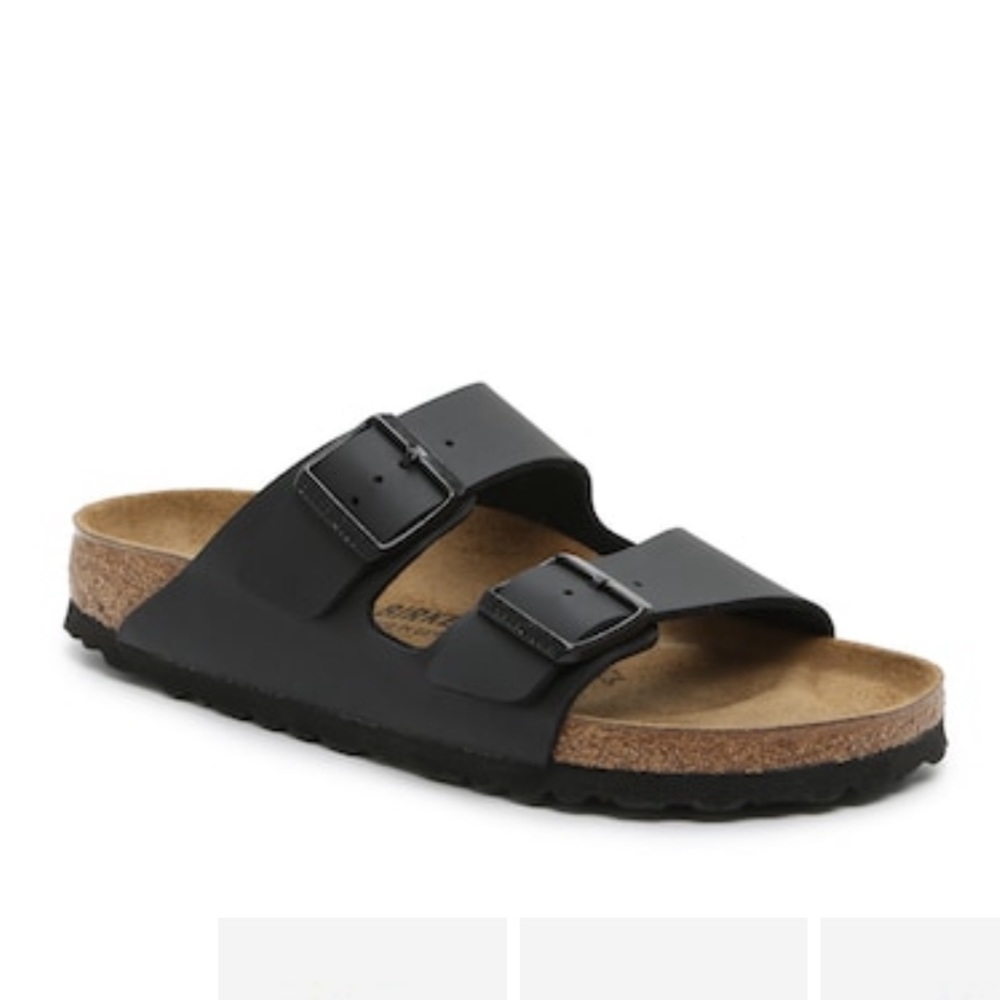Black Birkenstocks (size 45)